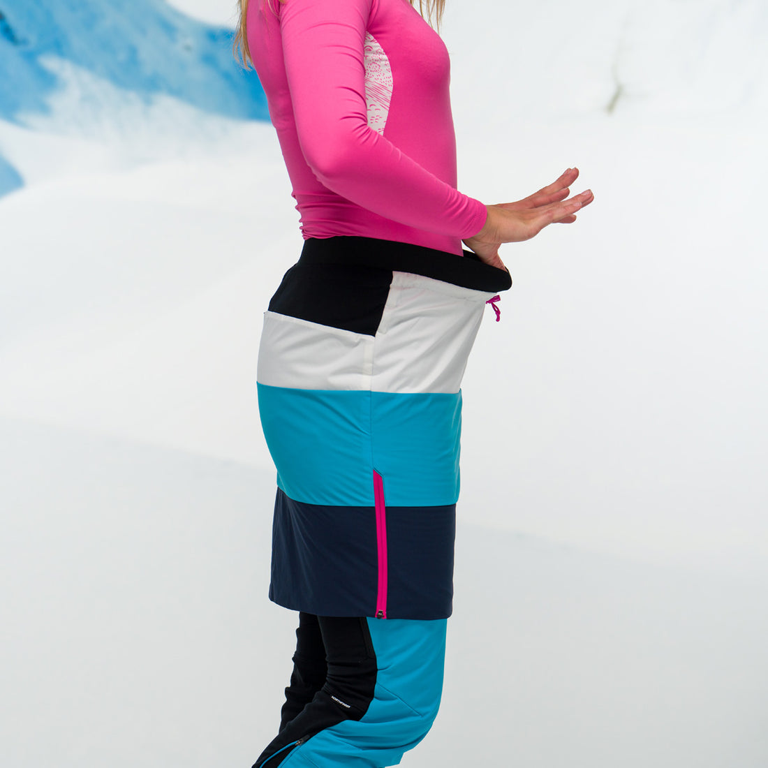 SU-45602SKP women's skirt ski-touring insulated  polartec® alpha direct JARABA