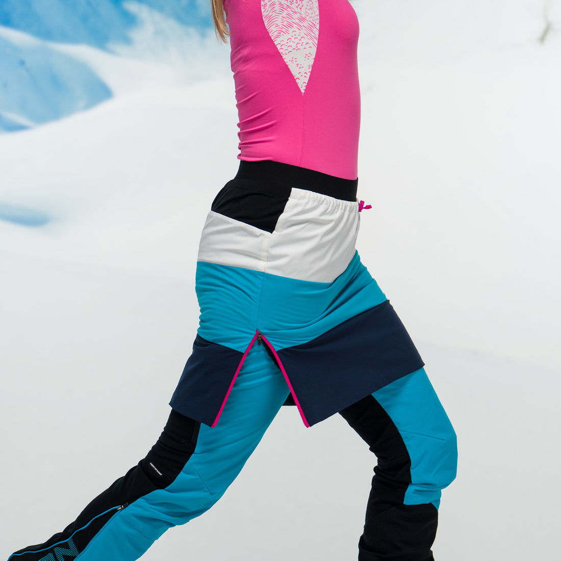 SU-45602SKP women's skirt ski-touring insulated  polartec® alpha direct JARABA