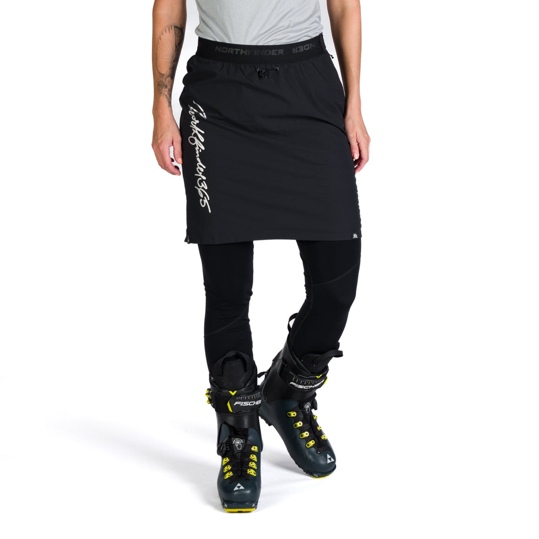 SU-45603SKP women´s ski-touring skirt active sport padded Polartec alpha direct JARABA