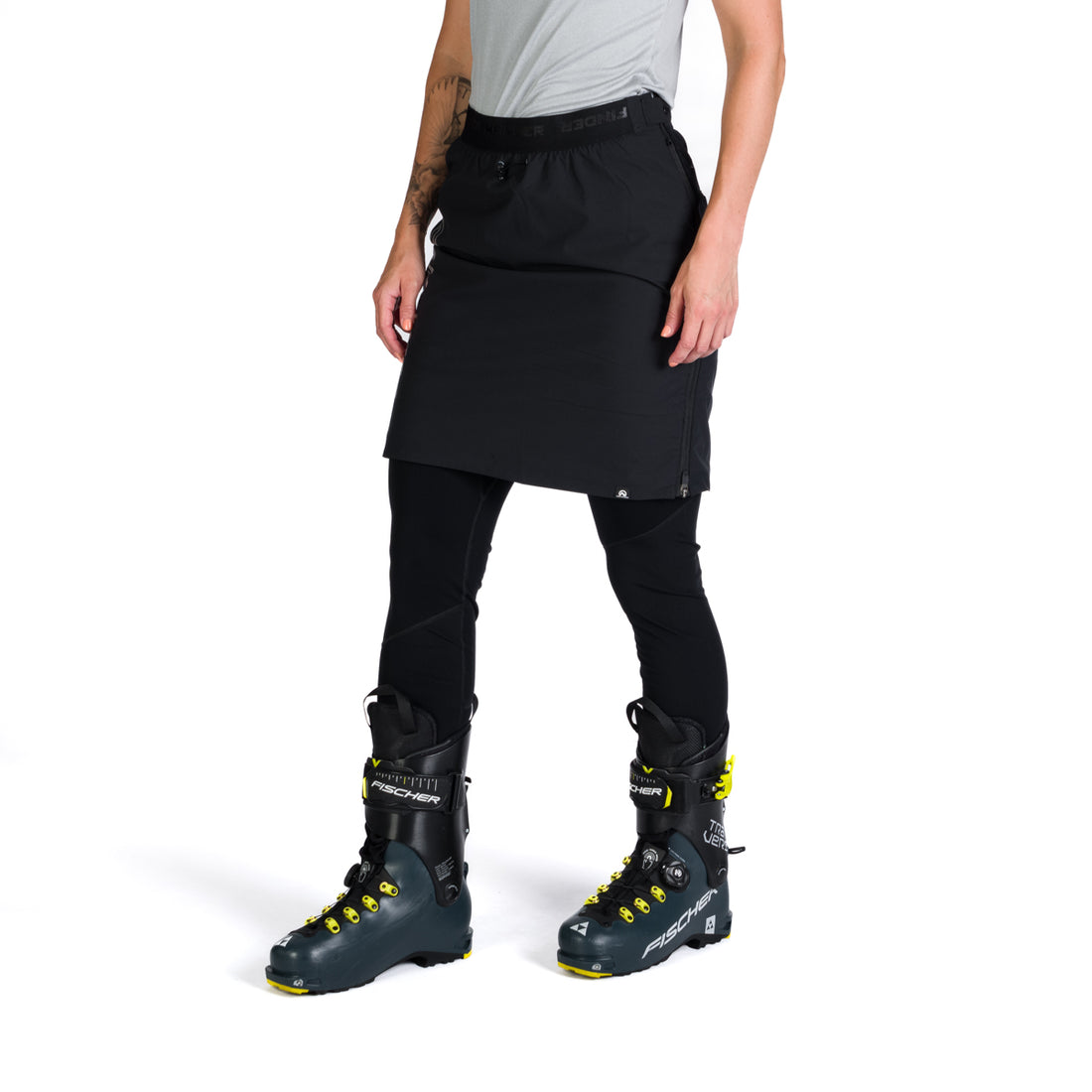 SU-45603SKP women´s ski-touring skirt active sport padded Polartec alpha direct JARABA