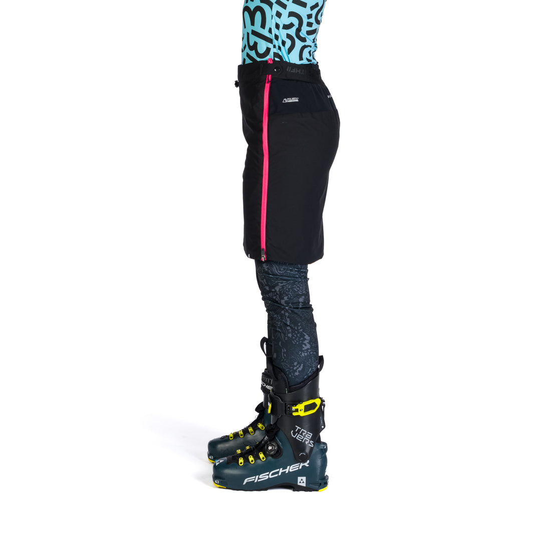SU-45604SKP women's ski-touring skirt active sport padded Polartec® Alpha Direct 2L JARABA