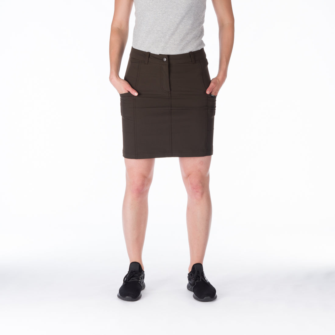 SU-4595OR women's technical regular fit stretch skirt LYNN