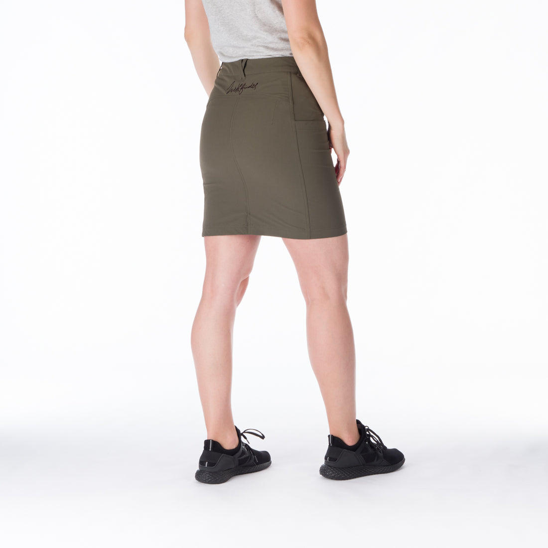 SU-4595OR women's technical regular fit stretch skirt LYNN