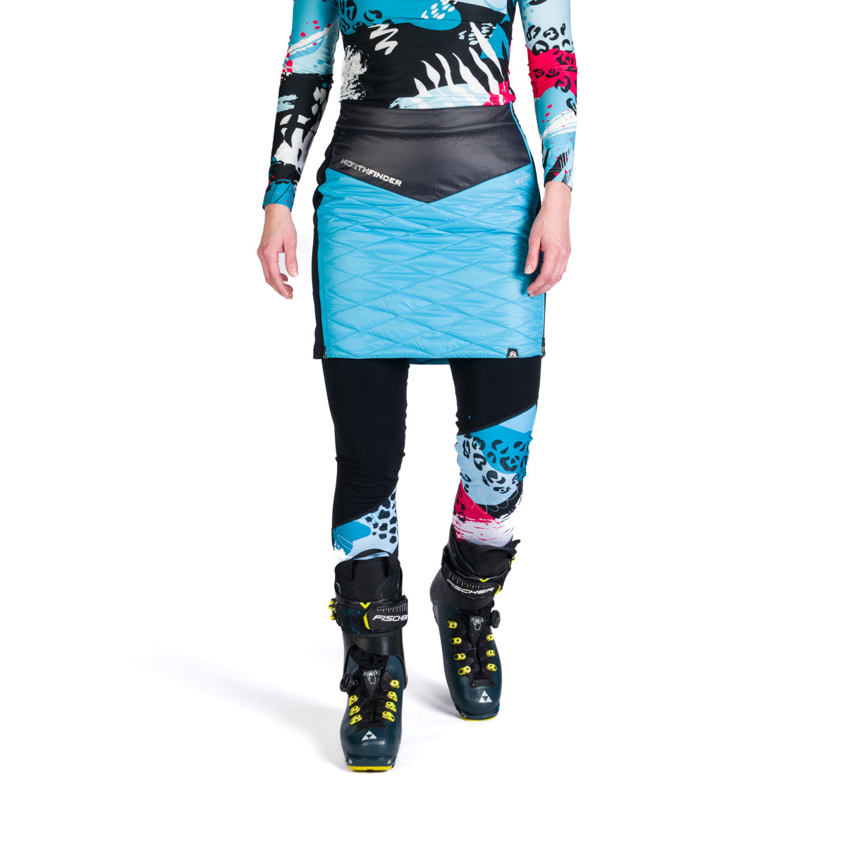 Damen isolierender Skitourenrock Primaloft® PODKOVA 1 – NORTHFINDER
