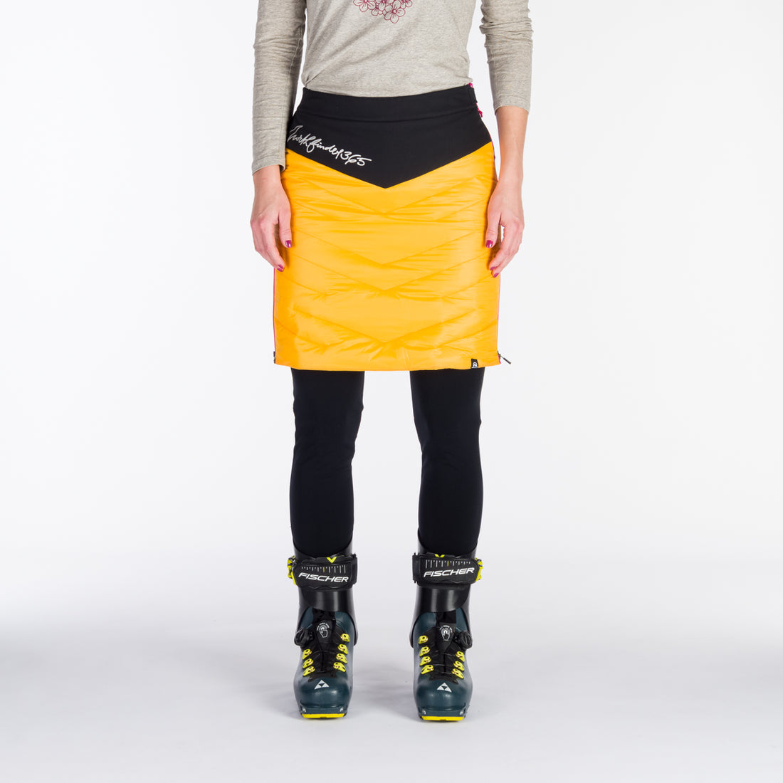 SU-4600SKP women's ski-touring skirt active sport full zip padded Primaloft Gold PODKOVA