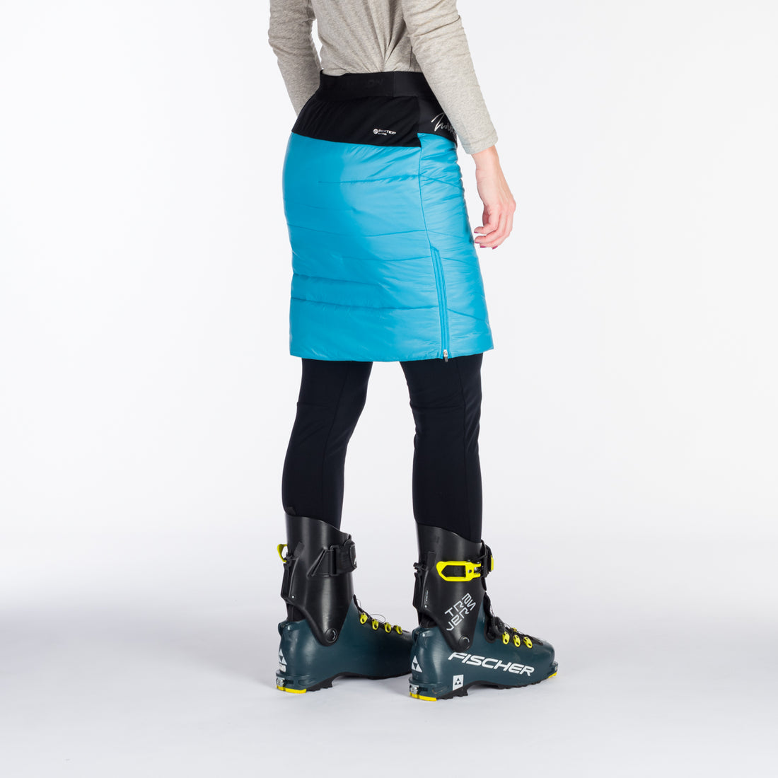 SU-4600SKP women's ski-touring skirt active sport full zip padded Primaloft Gold PODKOVA