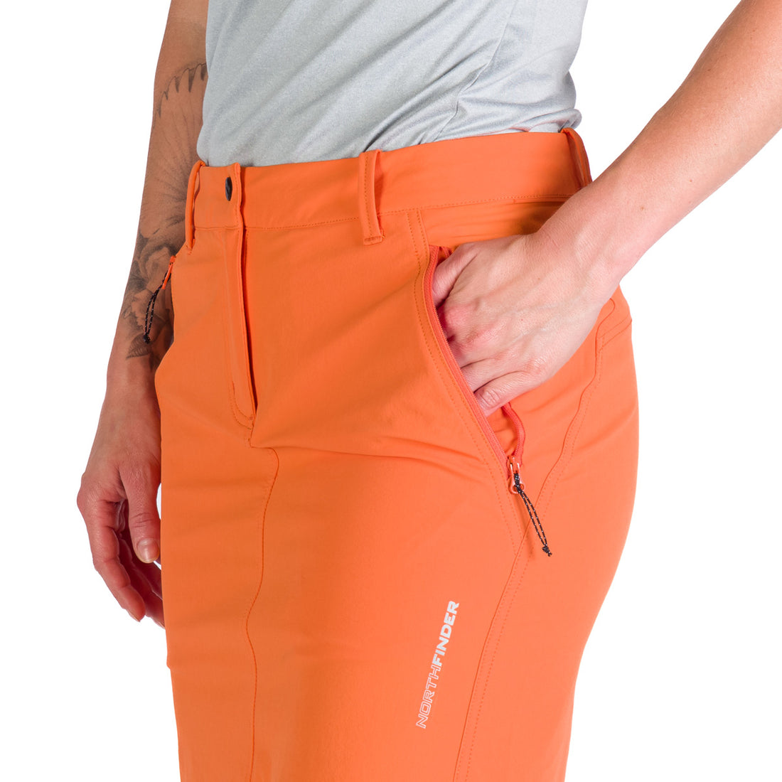 SU-4611OR women's technical regular fit stretch skirt CLAUDETTE