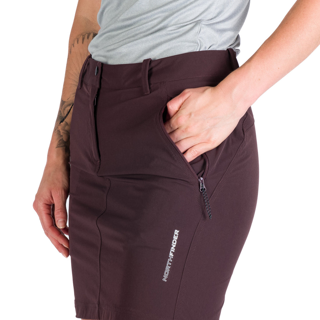 SU-4611OR women's technical regular fit stretch skirt CLAUDETTE