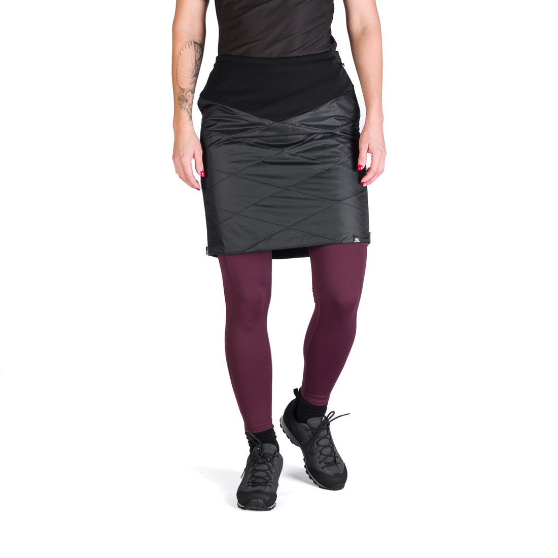 SU-4620OR women's active sport full zip padded skirt BELINDA