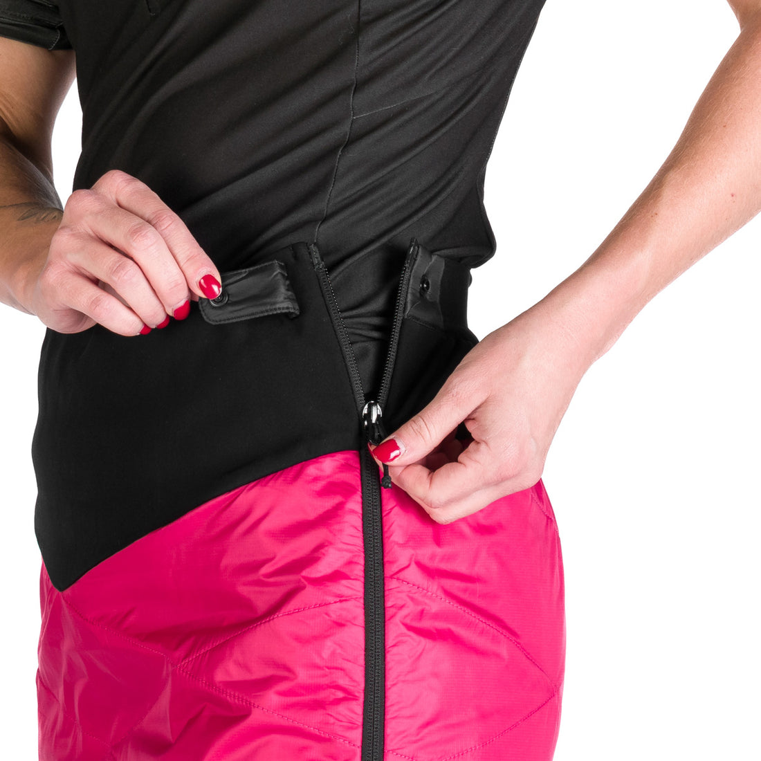 SU-4620OR women's active sport full zip padded skirt BELINDA