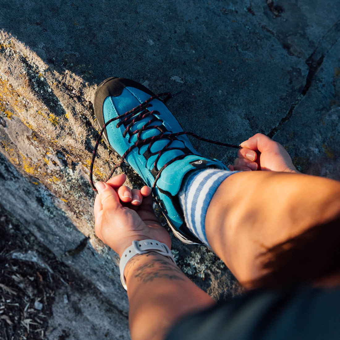 TO-2051OR women's waterproof mid cut outdoor shoes with Vibram® outsole TRISUL