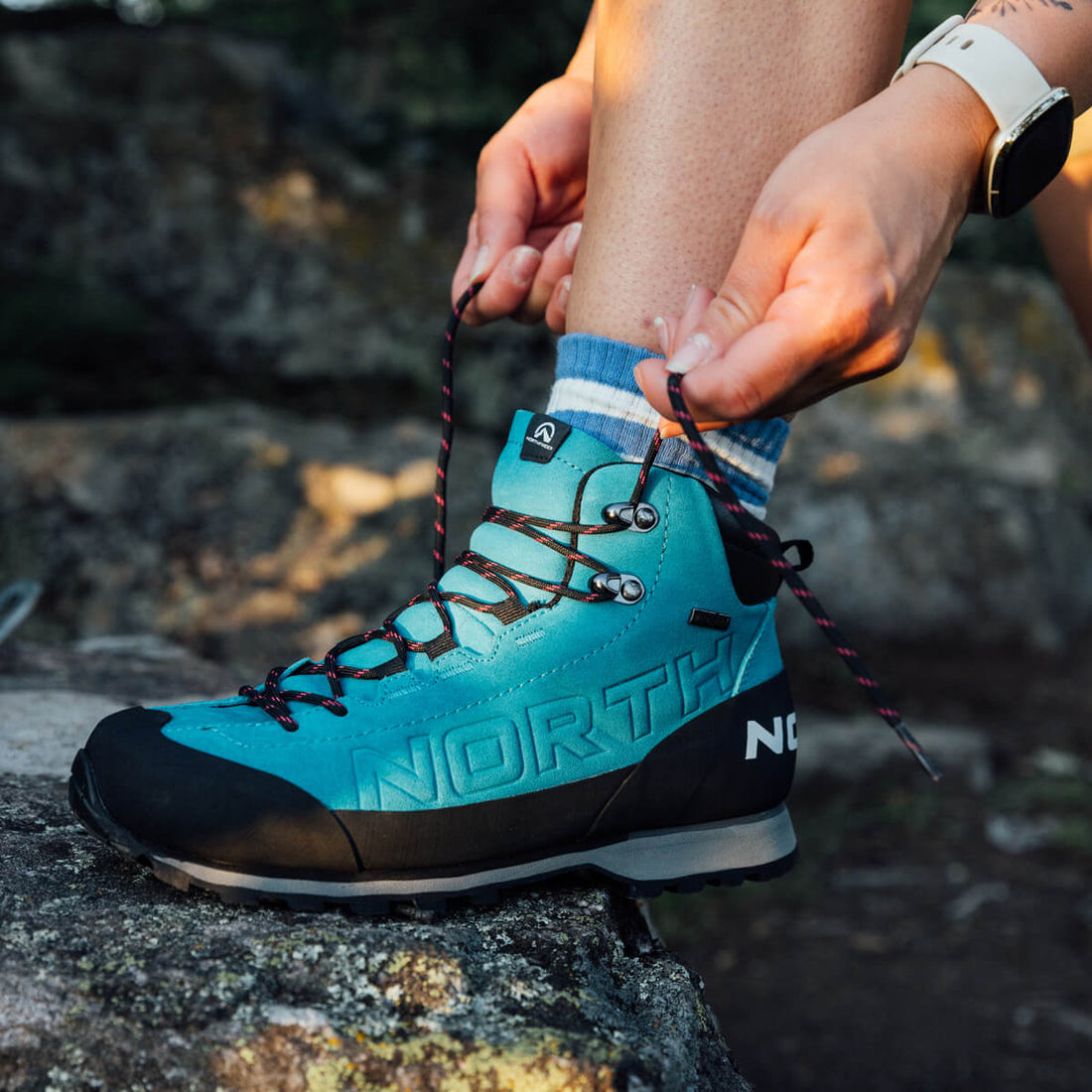 TO-2051OR women's waterproof mid cut outdoor shoes with Vibram® outsole TRISUL