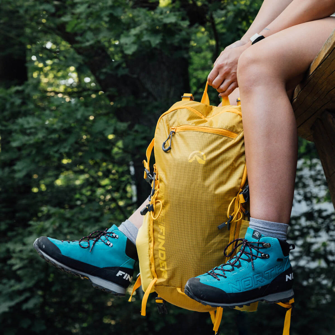 TO-2051OR women's waterproof mid cut outdoor shoes with Vibram® outsole TRISUL