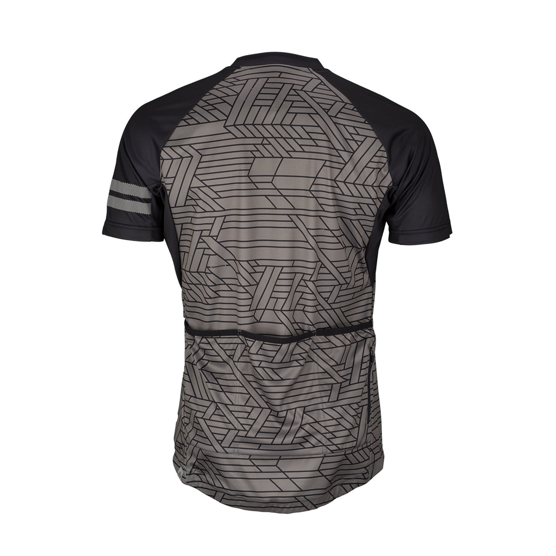 TR-35381MB men's e-bike t-shirt comfortable full zip MATHIAS