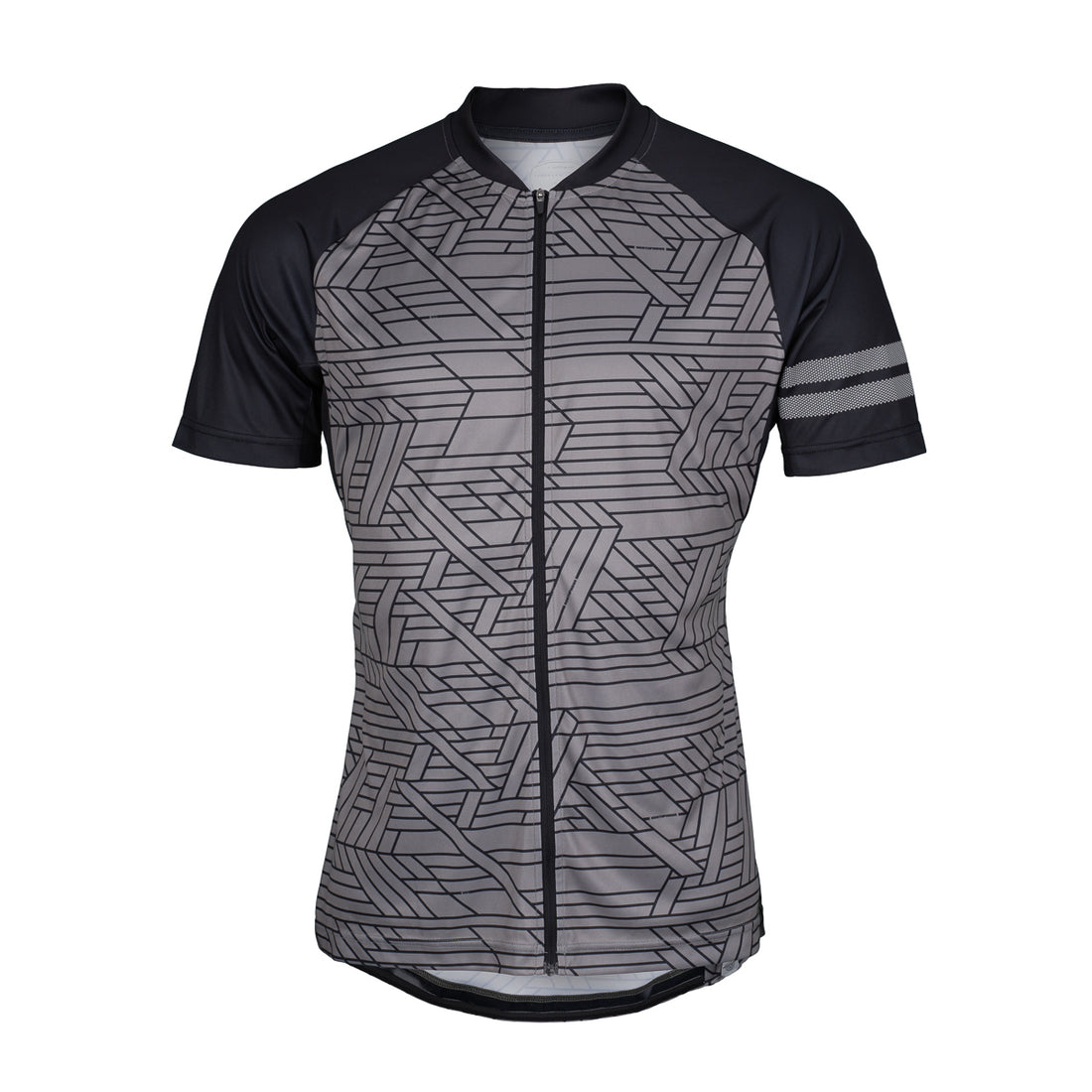 TR-35381MB men's e-bike t-shirt comfortable full zip MATHIAS