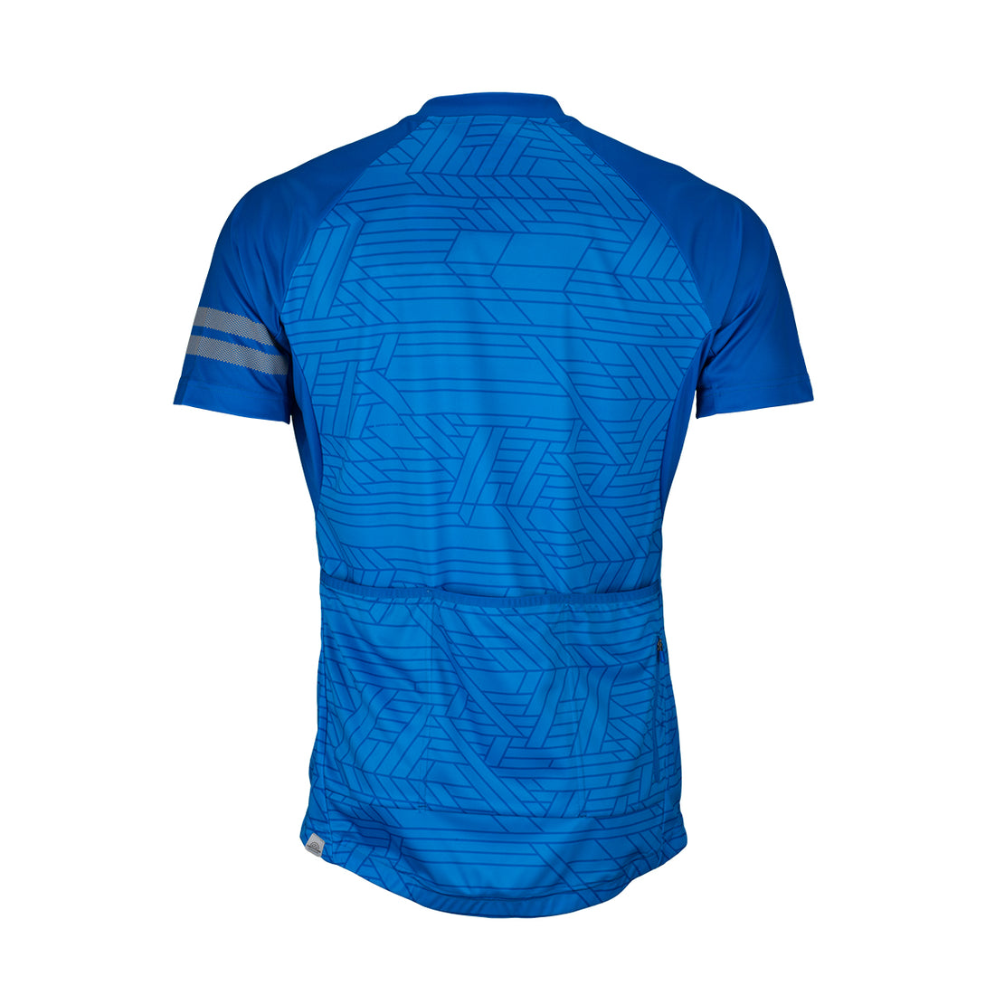 TR-35381MB men's e-bike t-shirt comfortable full zip MATHIAS