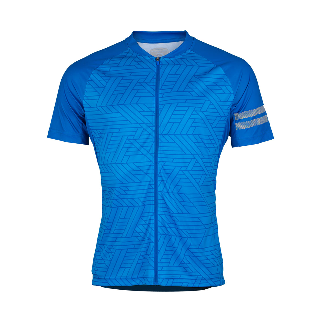TR-35381MB men's e-bike t-shirt comfortable full zip MATHIAS