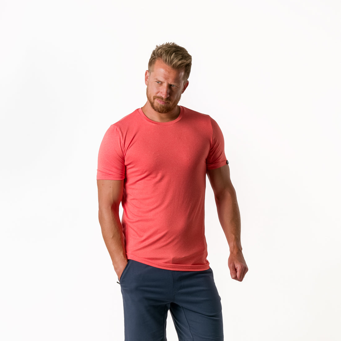 TR-3539SP men's active t-shirt recycled DEMYS