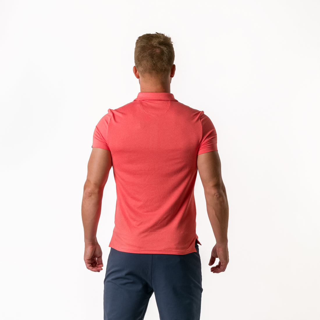 TR-3547SP men's active polo t-shirt recycled DETHOJ