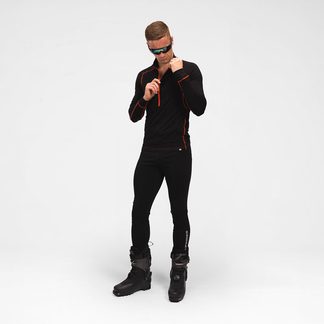 TR-3549KSP men's ski-touring merino T-shirt SUCHY