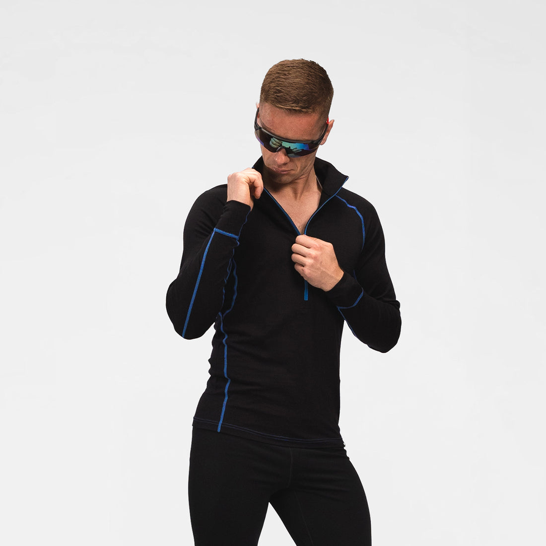 TR-3549KSP men's ski-touring merino T-shirt SUCHY