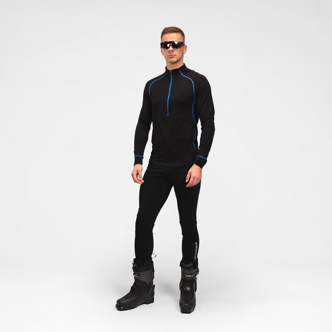 TR-3549KSP men's ski-touring merino T-shirt SUCHY