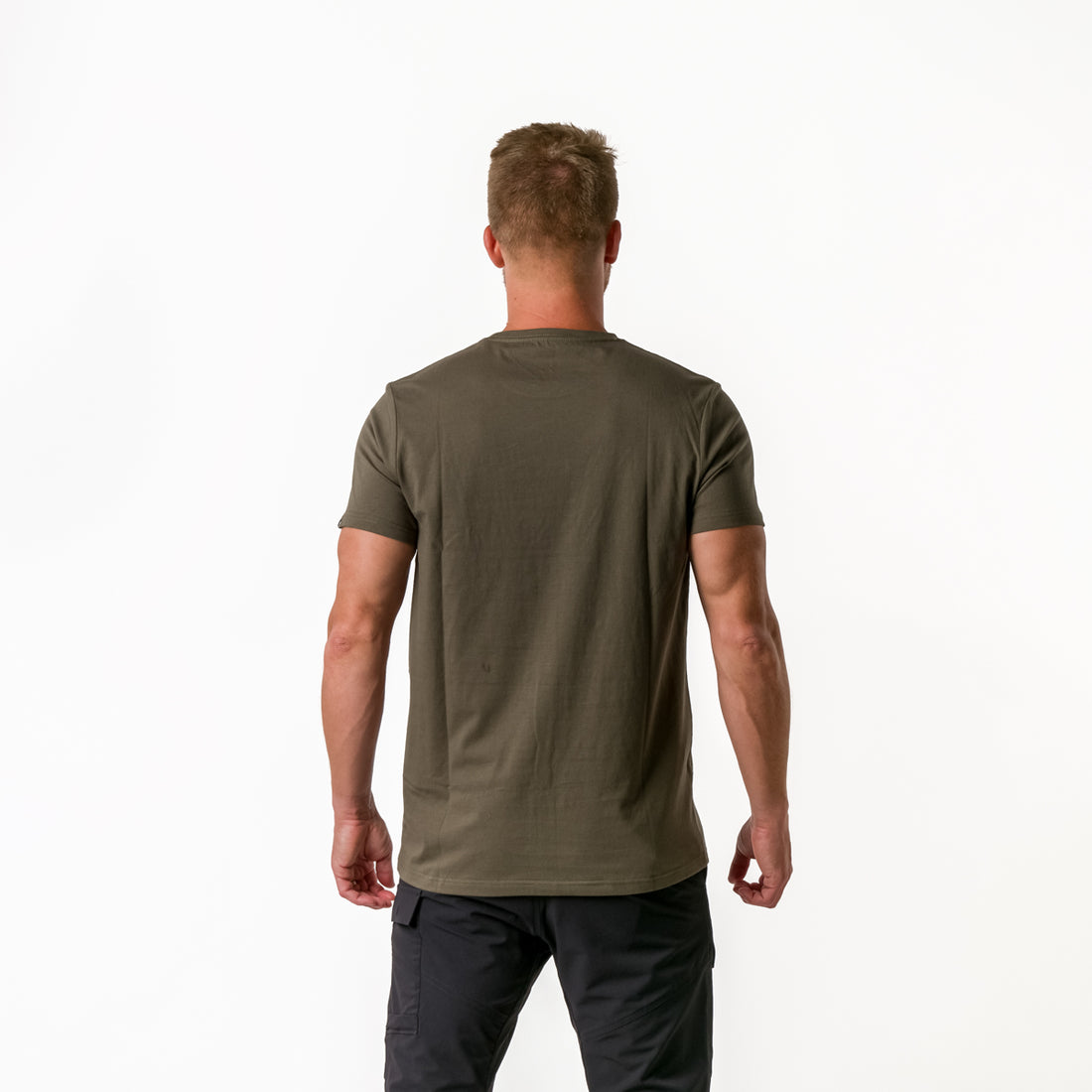 TR-3811AD men's organic cotton t-shirt with print BART