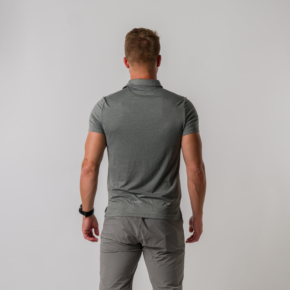 TR-3820OR men's polo t-shirt from recycled fibres DIRK
