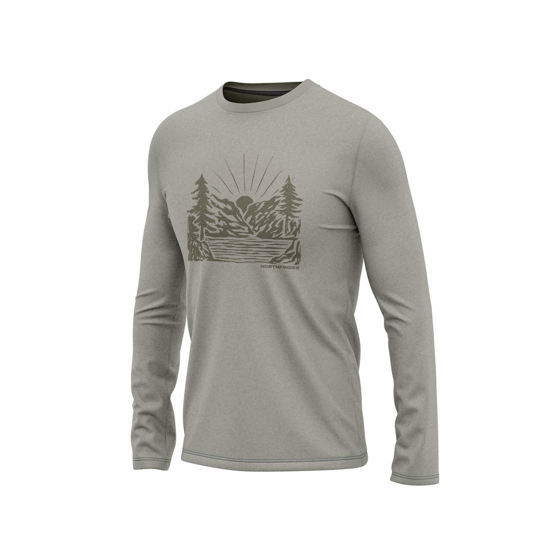 TR-3870AD men's t-shirt with print organic cotton BRODY 