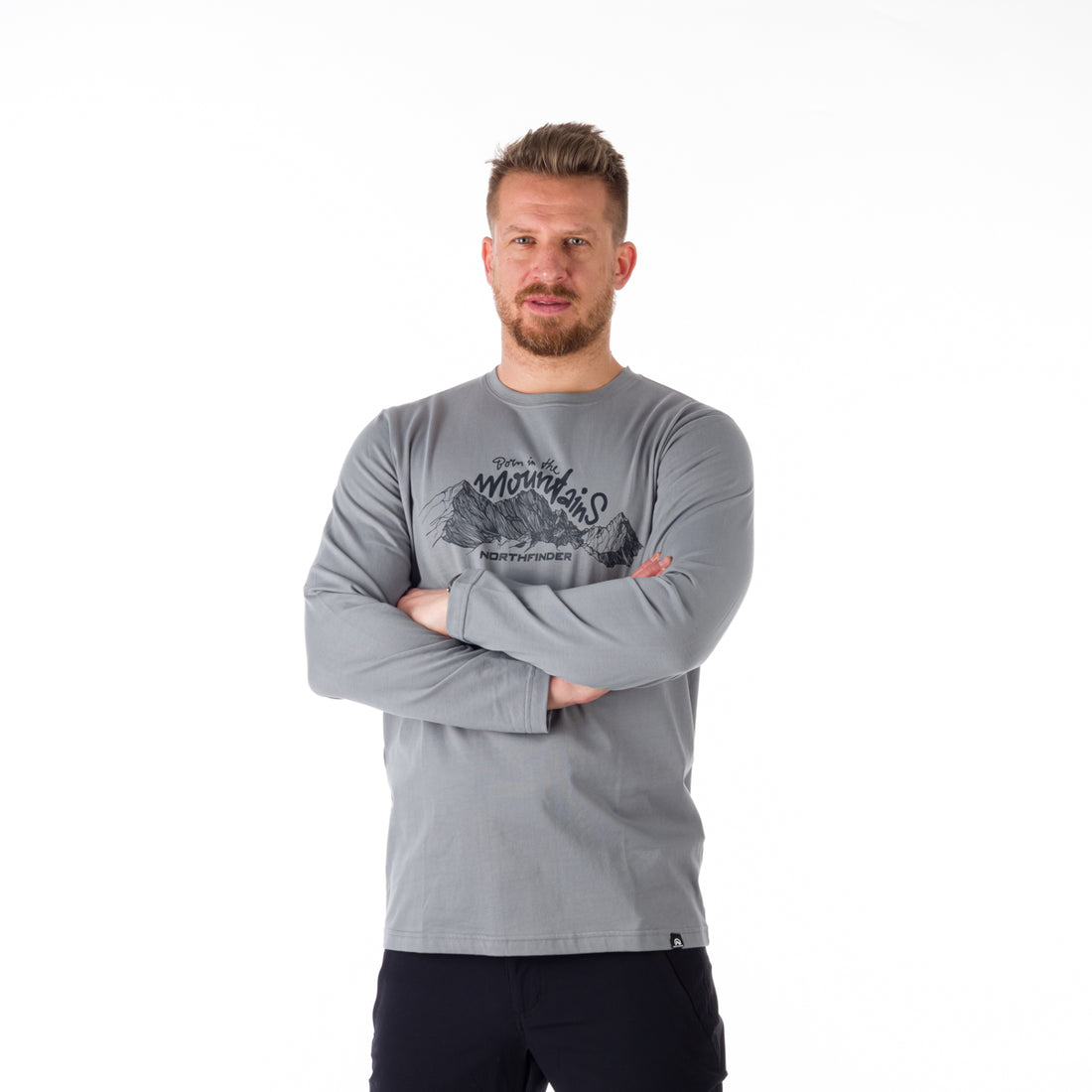 TR-3875OR men's t-shirt with print cotton style FINLEY 