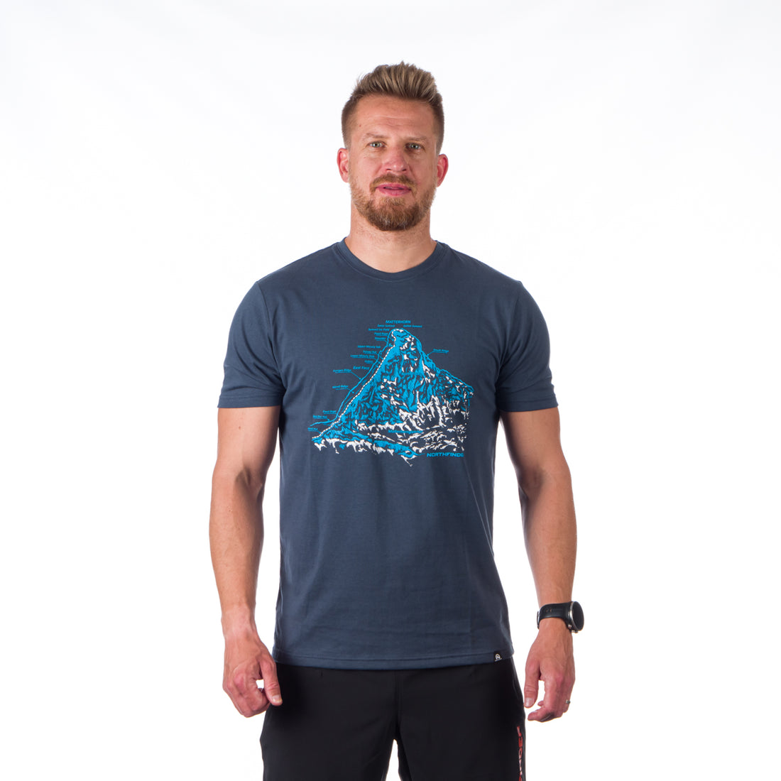 TR-3914OR men's t-shirt cotton style with print JEFFERSON