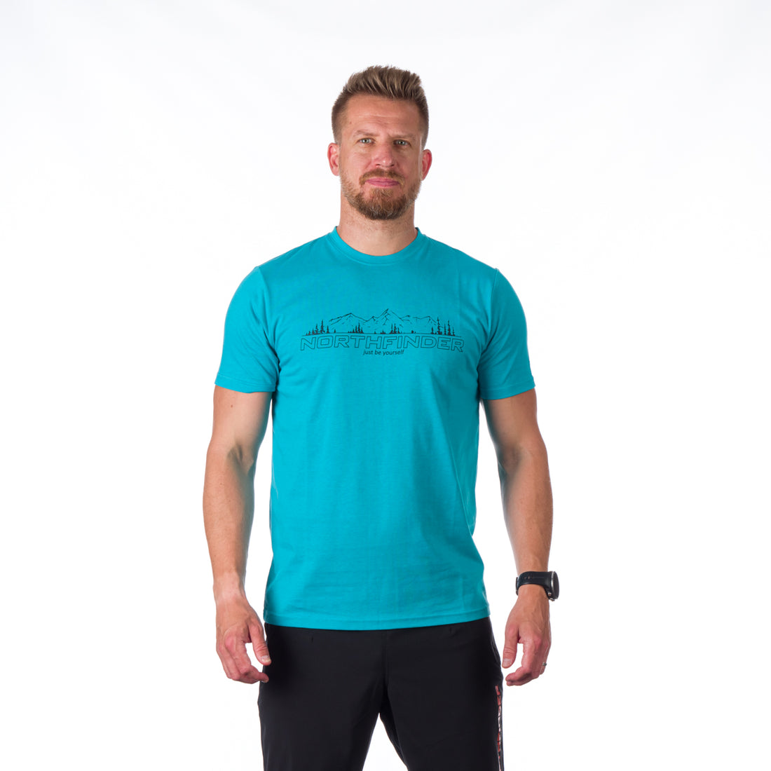 TR-3917OR men's t-shirt cotton style with pictogram JEREMY 
