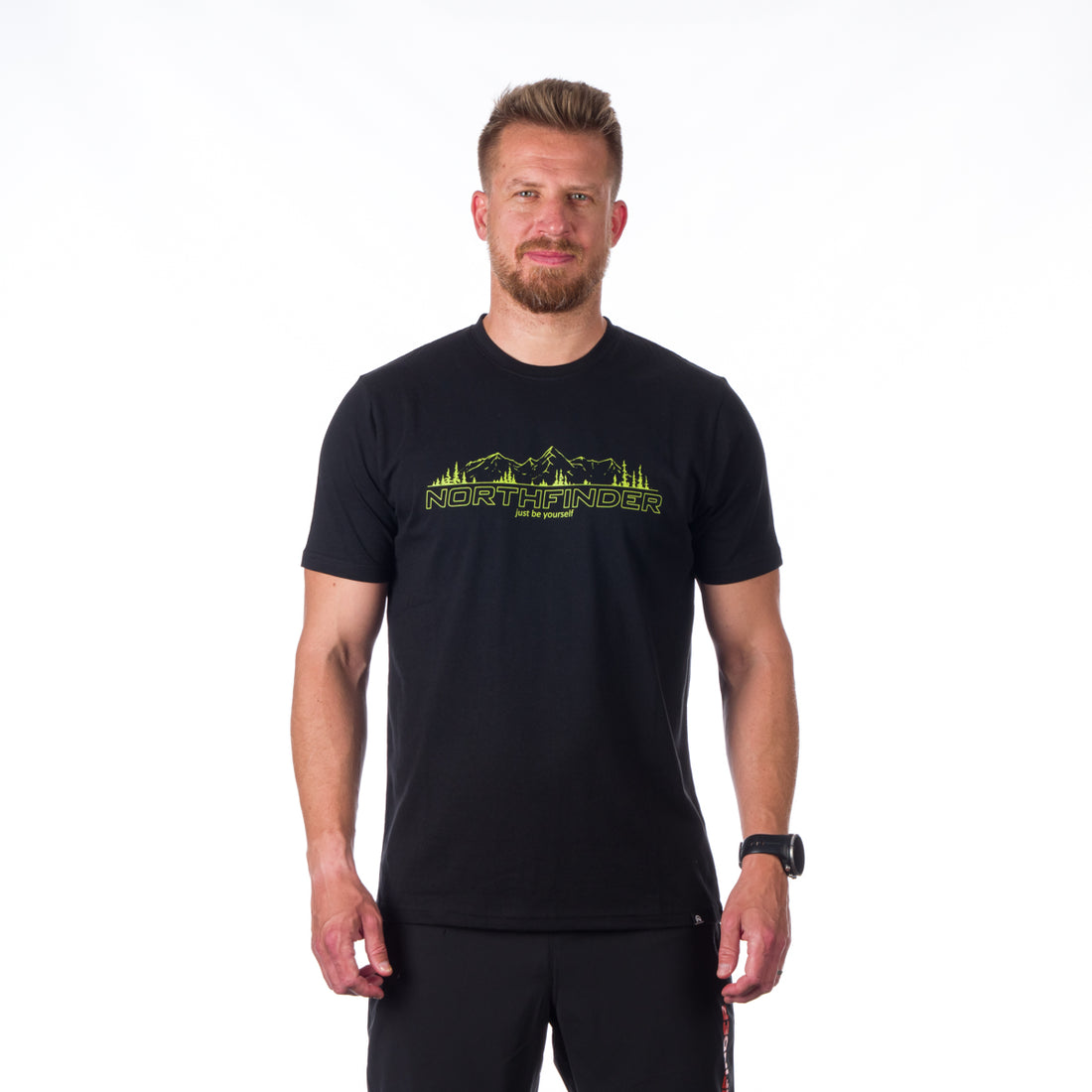 TR-3917OR men's t-shirt cotton style with pictogram JEREMY 
