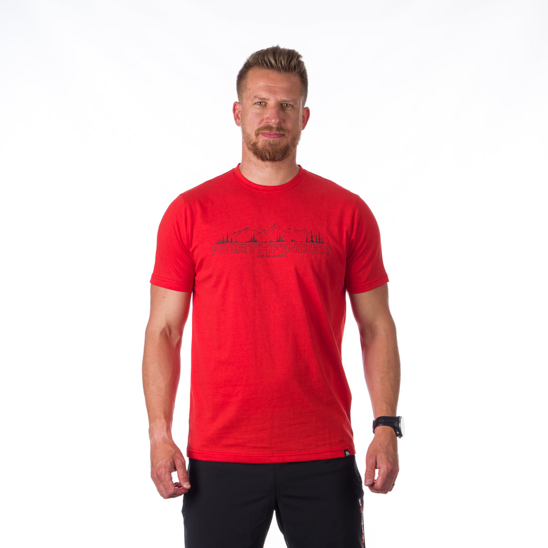 TR-3917OR men's t-shirt cotton style with pictogram JEREMY 