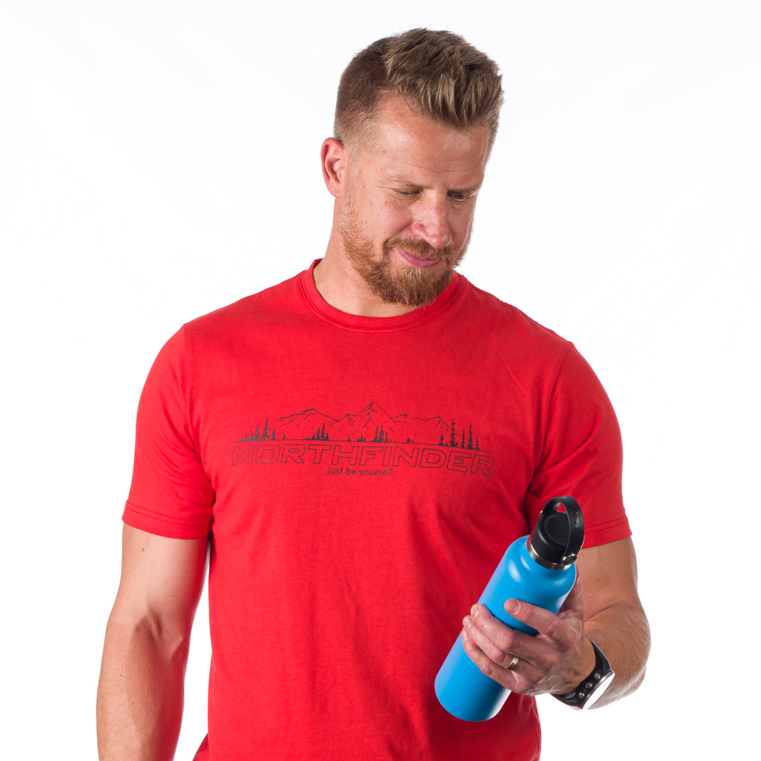 TR-3917OR men's t-shirt cotton style with pictogram JEREMY 