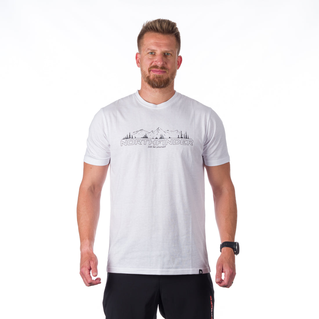 TR-3917OR men's t-shirt cotton style with pictogram JEREMY 