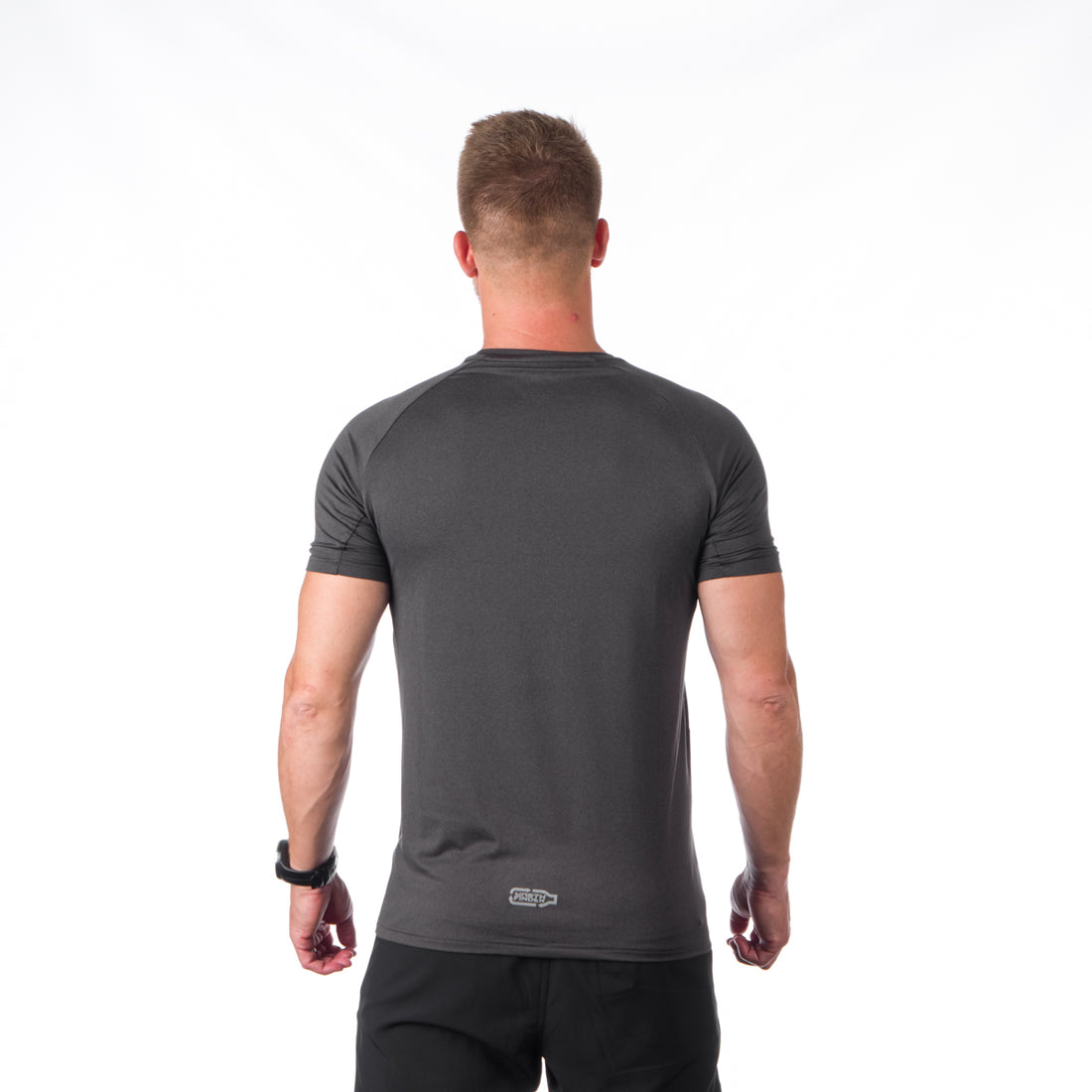 TR-3924OR men's active t-shirt with print from recycled fibers JOHN/JONATHAN 