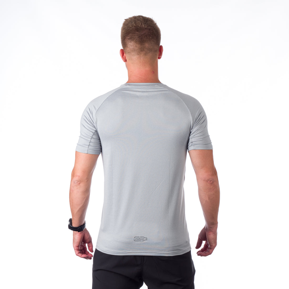TR-3924OR men's active t-shirt with print from recycled fibers JOHN/JONATHAN 