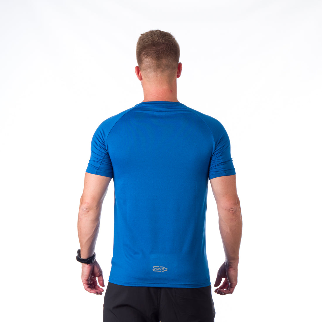 TR-3924OR men's active t-shirt with print from recycled fibers JOHN/JONATHAN 