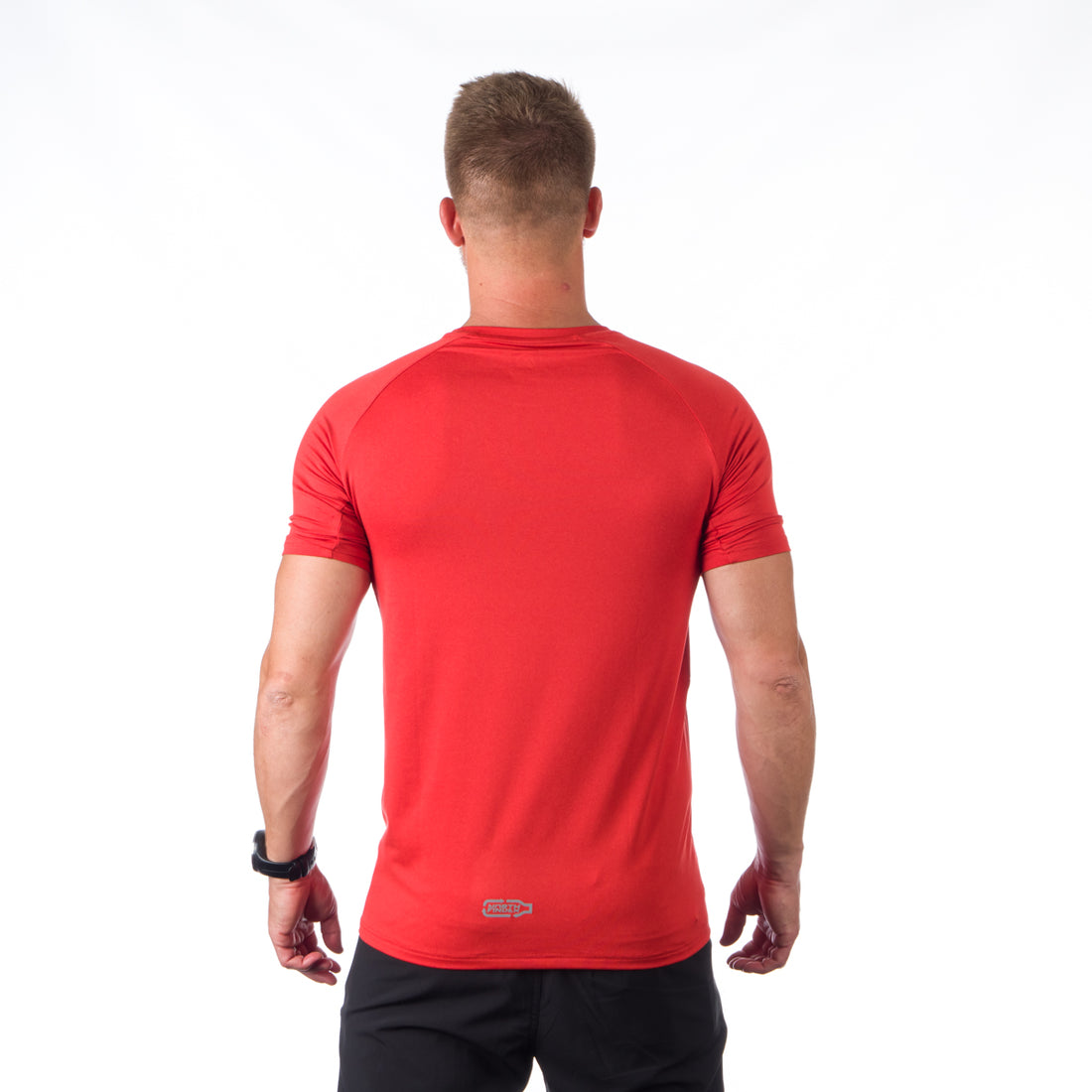 TR-3924OR men's active t-shirt with print from recycled fibers JOHN/JONATHAN 