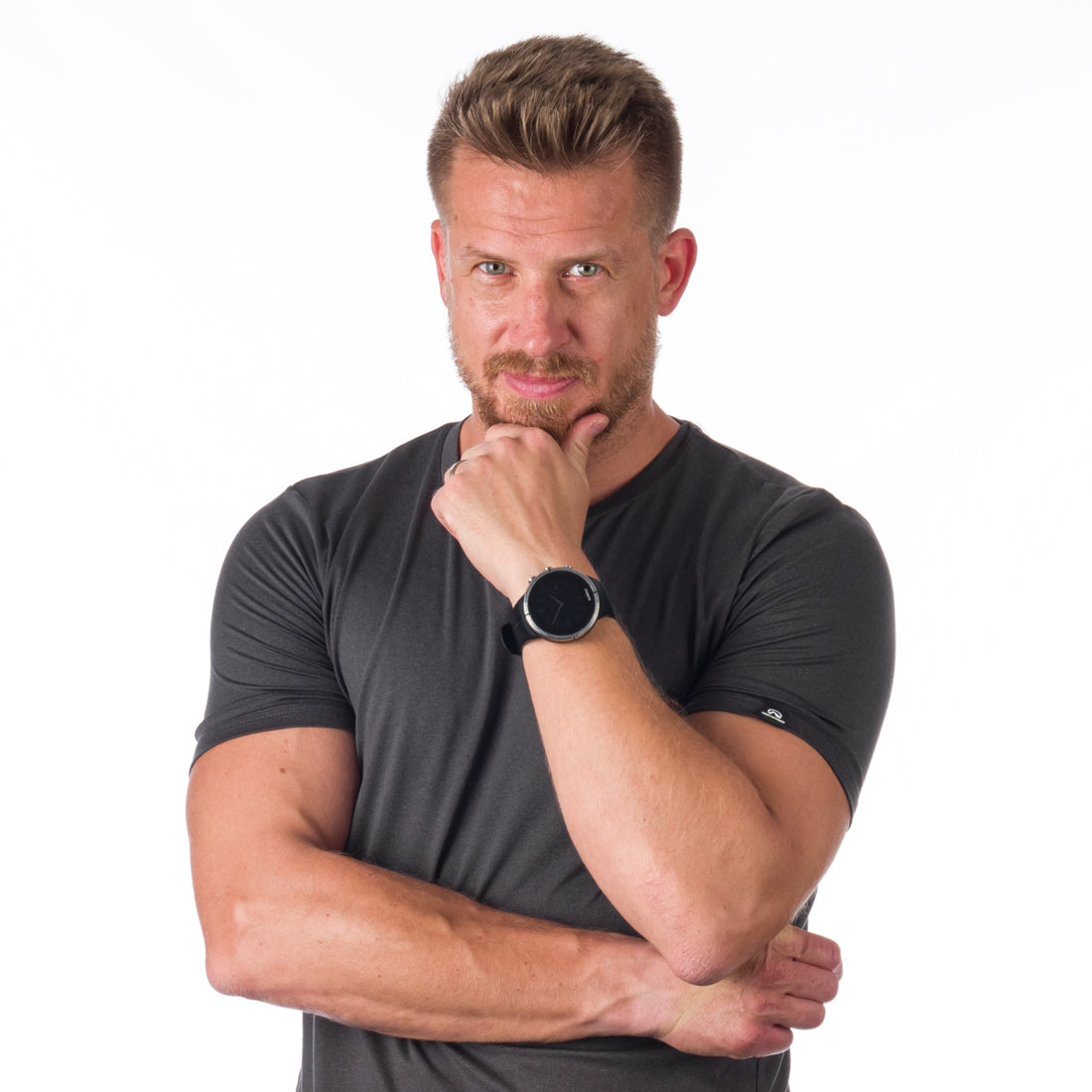 TR-3927OR men's active t-shirt from recycled fibers JONES