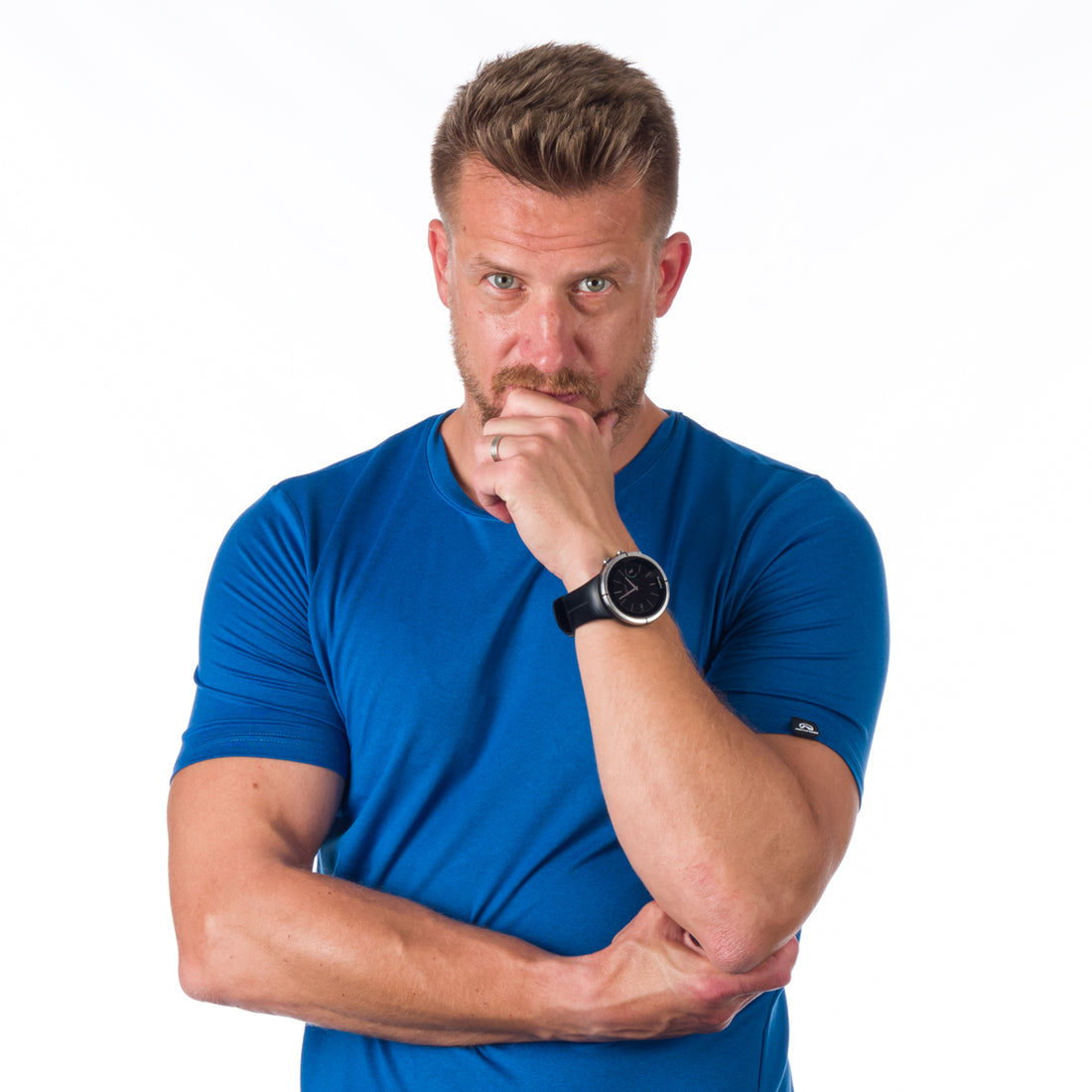 TR-3927OR men's active t-shirt from recycled fibers JONES