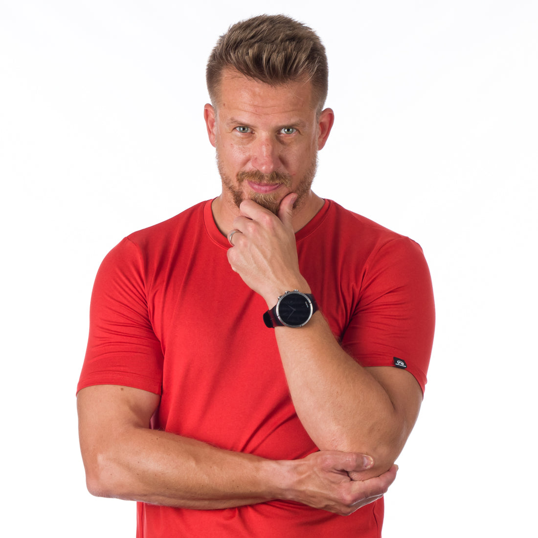 TR-3927OR men's active t-shirt from recycled fibers JONES
