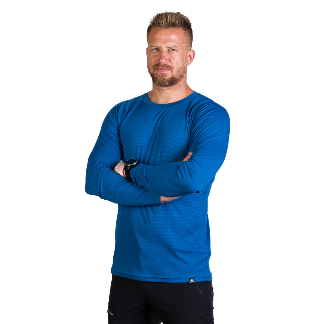 TR-3951OR  Men's technical T-shirt with long sleeves Polartec® ALPHUBEL