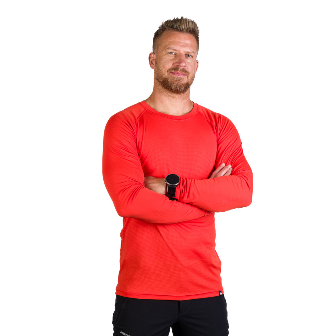 TR-3951OR  Men's technical T-shirt with long sleeves Polartec® ALPHUBEL