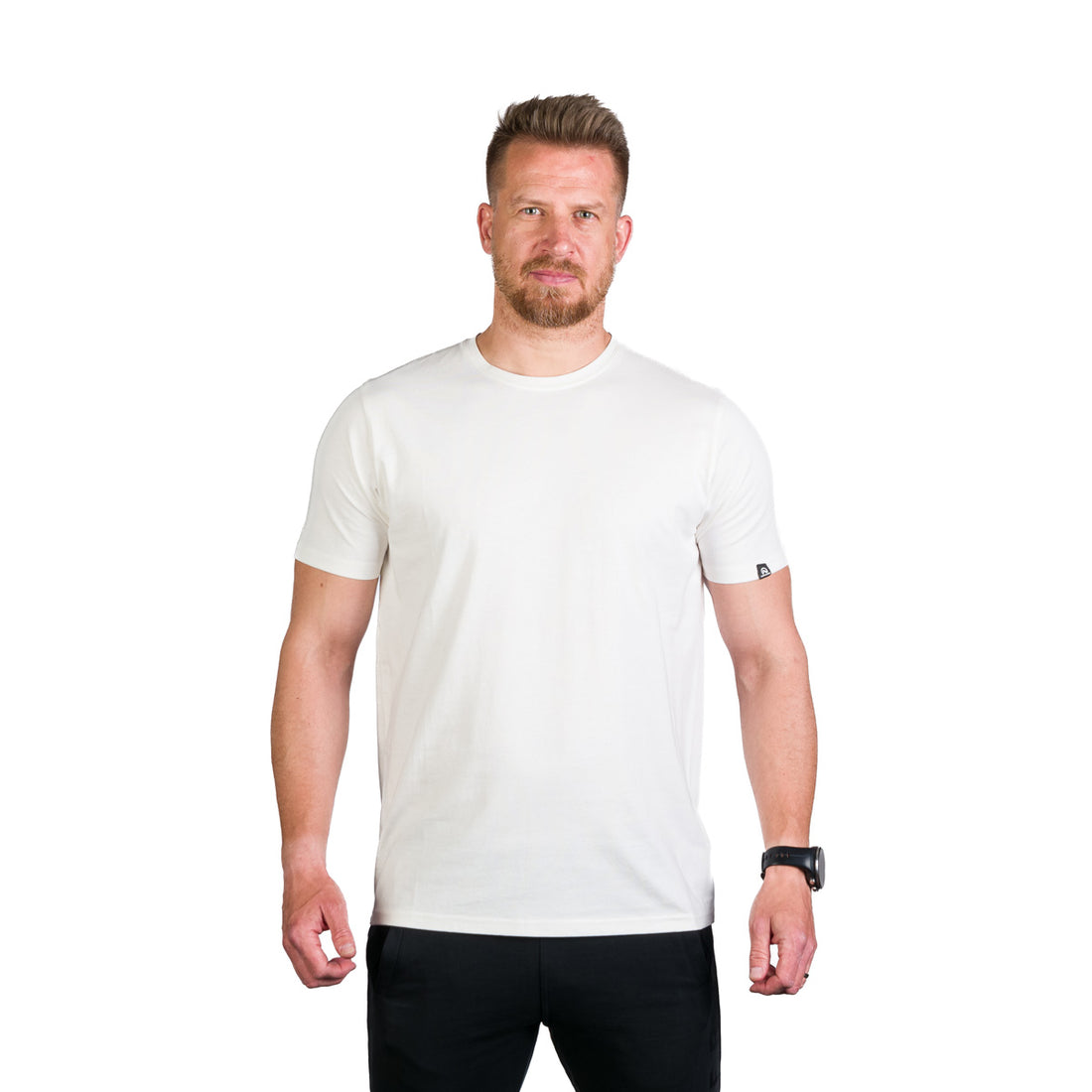 TR-3955OR men's organic cotton t-shirt with print TRENTON