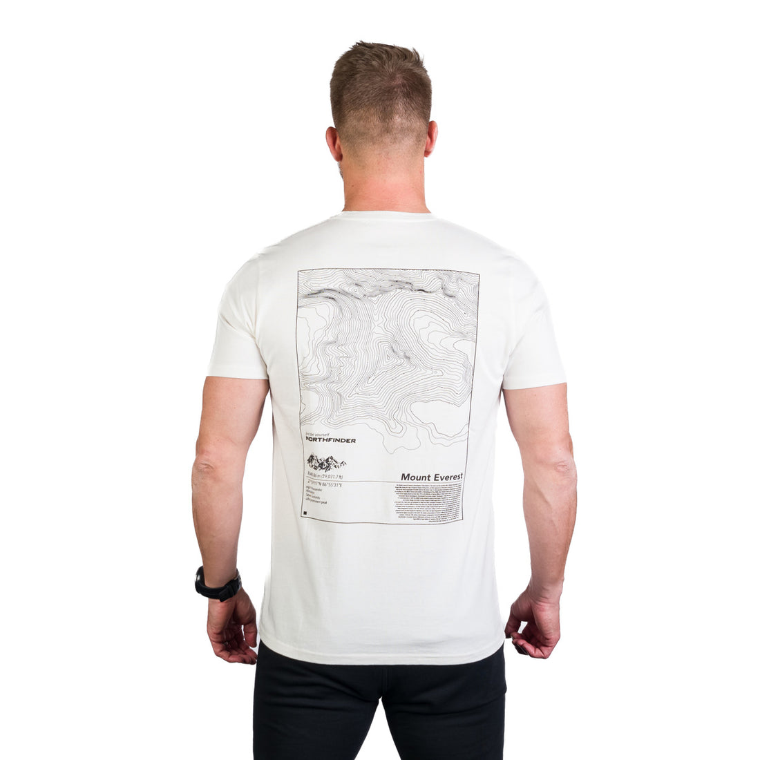 TR-3955OR men's organic cotton t-shirt with print TRENTON