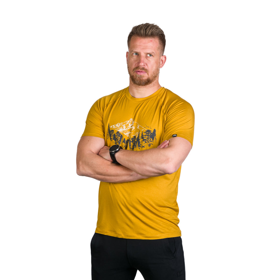 TR-3957OR men´s bamboo t-shirt with print JOSH