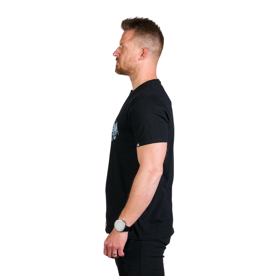 TR-3960OR men's organic cotton t-shirt with print KORY
