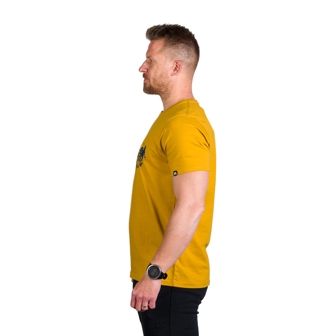 TR-3960OR men's organic cotton t-shirt with print KORY